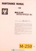Mazak-Yamazaki-Mitsubishi-Mazak Dyna-Turn 3L, NC lathe Turning Center, Maintenance & Parts Manual 1978-3L-Dyna-Turn-NC-01